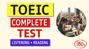 TOEIC Listening & Reading Practice Test 2024 | FREE Answers Included!