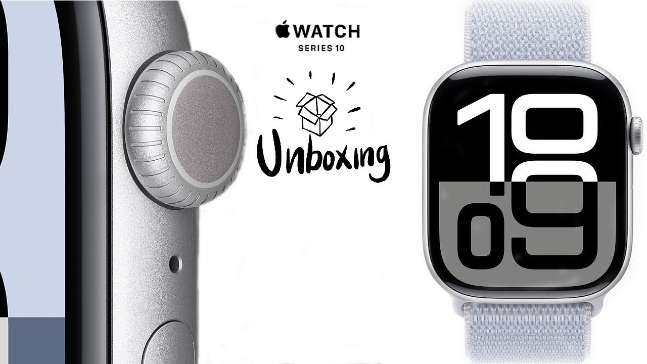 Apple Watch Series 10 Unboxing | Aluminium Silver - YouTube
