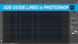 How to Add Guidelines in Photoshop | Align Design Perfectly (Easy Tutorial)