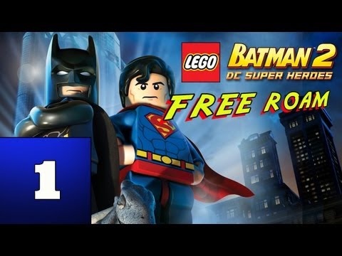 LEGO: Batman 2 - DC Super Heroes (Free Roam) - Part 1 - Road to 100%