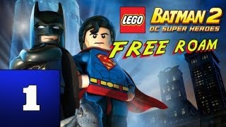 LEGO: Batman 2 - DC Super Heroes (Free Roam) - Part 1 - Road to 100% LEGO: Batman 2 - DC Super Heroes (Free Roam) - Part 1 - Road to 100%