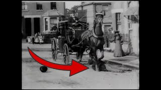 Extraordinary Cab Accident (1903) | A Funny Hit And Run