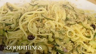 Good Things: Linguine with Zucchini and Toasted Bread Crumbs - Martha Stewart