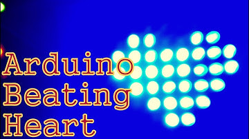 BEATING HEART animation on a 8X8 LED matrix using Arduino UNO