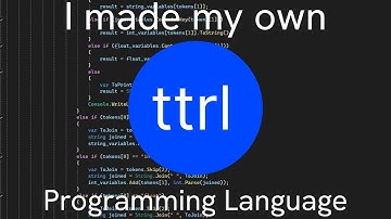 I made my own programming language!