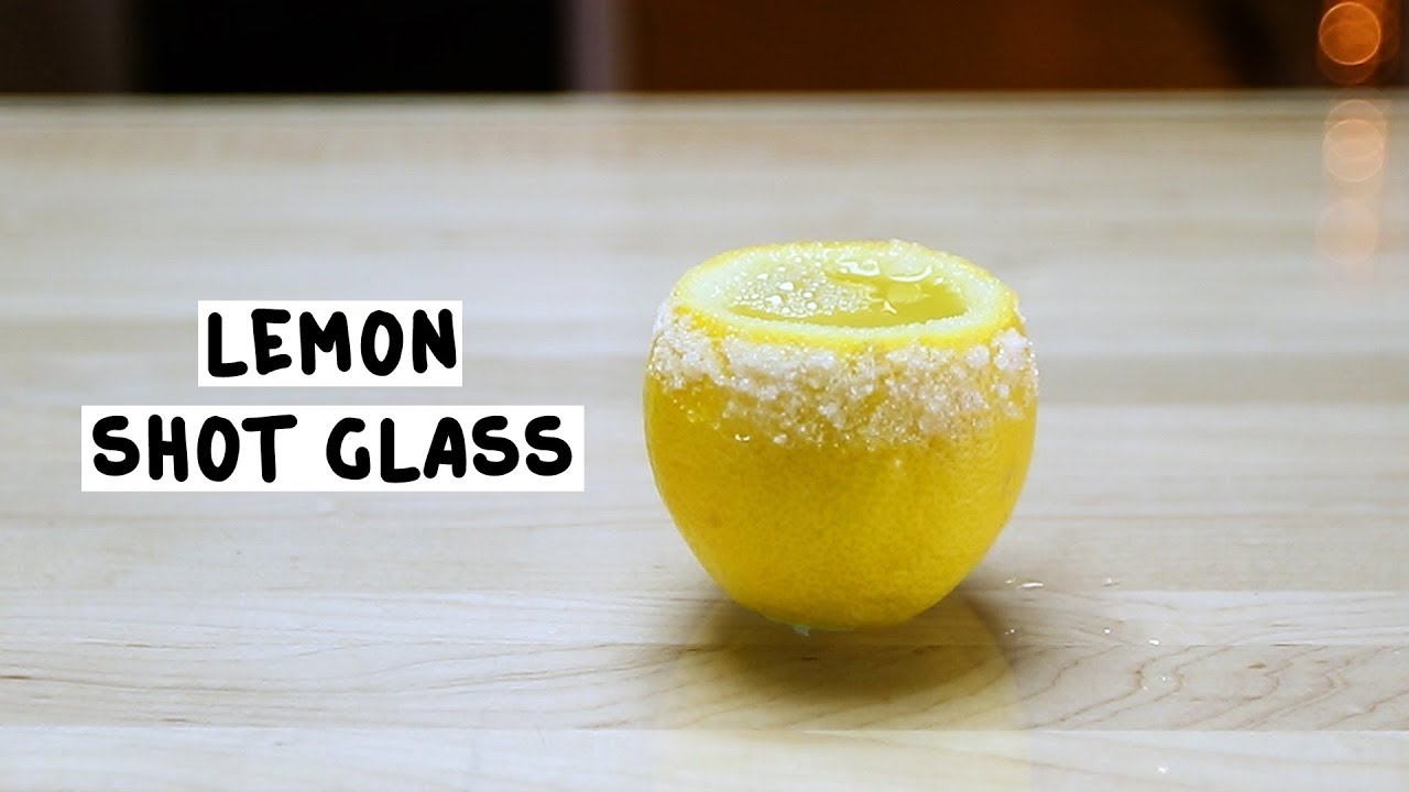 Lemon Shot Glass Tipsy Bartender