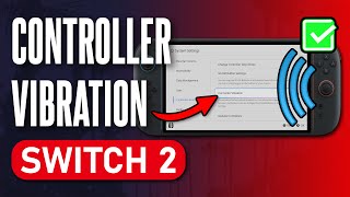 How to Turn ON Joy Con & Controller Vibration on Nintendo Switch 2