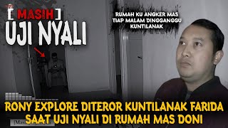 UJI NYALI TERJELAS!! DITEROR HANTU KUNTILANAK DIRUMAH MAS DONI!!!