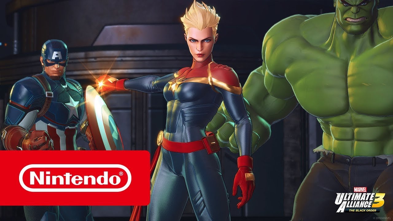 Resultado de imagem para MARVEL ULTIMATE ALLIANCE 3: The Black Order â€“ Trailer de lanÃ§amento (Nintendo Switch)