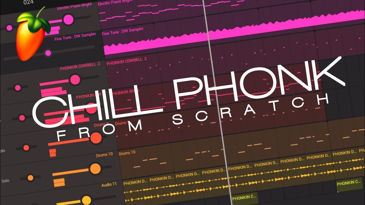 How to make Chill Phonk beat from Scratch (fl studio tutorial) YouTube