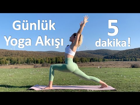 5 Dakikada Esne, Güçlen ve Rahatla! | Her Seviyeye Uygun Günlük Yoga Akışı