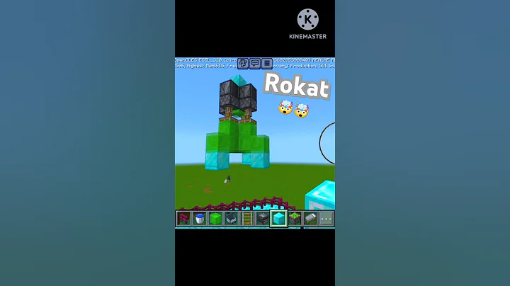 Realistic Space Rocket in Minecraft! #shorts