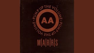 Video thumbnail of "MARRS   - Pump Up The Volume (UK 12" Remix)"