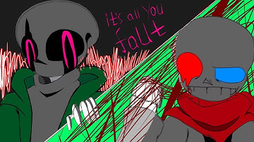 Vhs Sans（Fanon） VS Fatal Error【Animation By inkdecay_墨朽彡彡】