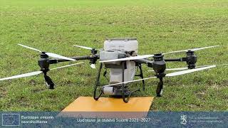 Dji Agras T50 Kylvöhommissa