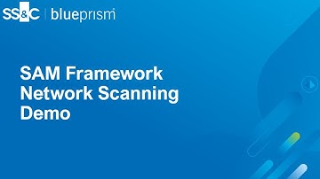 Security Automation Management Framework Network Scanning demo