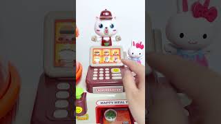 Satisfying with Unboxing Burger Toy ASMR Video #asmr #unboxing #satisfying #burger #cooking #shorts