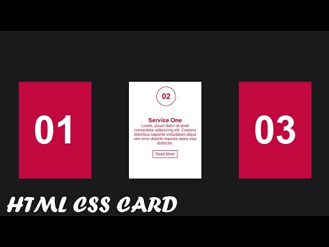 AMAZING CARD USING HTML CSS |DO YOU KNOW THIS DESIGN?@pinkweb0 #html #css