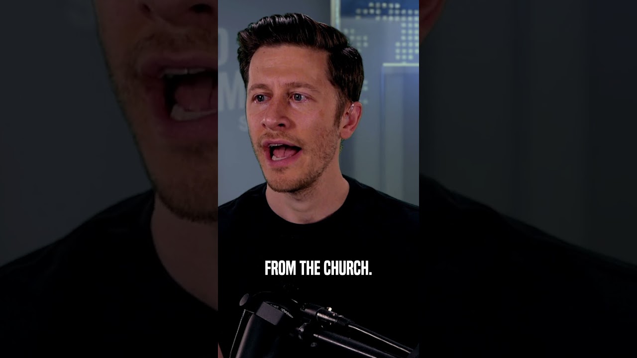 Trump fills “black church” with white people for bizarre speech #shorts