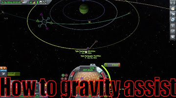 How to do a gravity assist in KSP