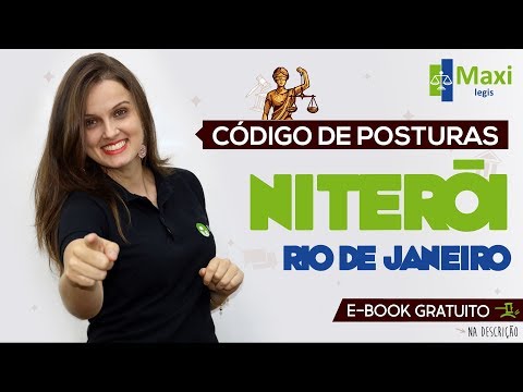 Código de Posturas de Niterói - RJ | Maxi Legis - Prof.ª Paula Bidoia