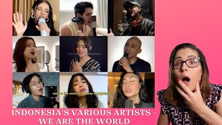 Luciev Reacts to Indonesia's Various Artists - We Are The World (Cover)