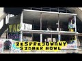 Szaber bowl zesprejowany skatepark rip