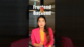 Frontend vs. Backend: What’s the Difference? #FrontEnd #BackEnd #Coding