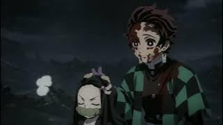 Nezuko heals usui. Demon slayer season 2 ep 11.