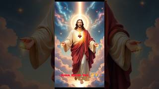 Jesus Divine Light ✨ Heavenly Blessing Scene | Peaceful Christian Reel #Shorts