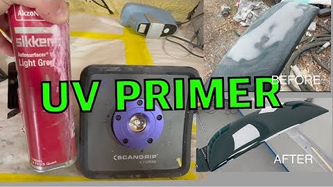 UV PRIMER | SPRAY UV PRIMER | SCANGRIP UV LIGHT | UV CURING PRIMER | SIKKENS UV