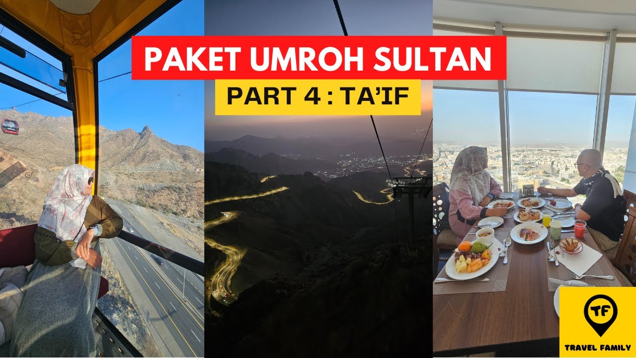 NAIK TELEFRIC KERETA GANTUNG & TOBOGGAN DI AL HADA THAIF | NGINEP DI AWALIF INTERNATIONAL HOTEL