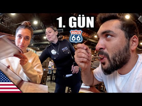 Dünyanın En Ünlü Yolculuğunu Yapıyoruz (Route 66 - Road Trip) 🇺🇸 ~621