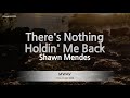 Shawn Mendes-There&#39;s Nothing Holdin&#39; Me Back (MR/Instrumental) [ZZang KARAOKE]