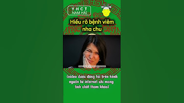 bạn đã biết vì sao bạn bị bệnh viêm nha chu chưa #yhctnamhai