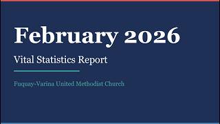 Feb 2026 Vital Stats Report
