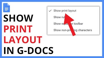 How to Show Print Layout in Google Docs [SIMPLE GUIDE]