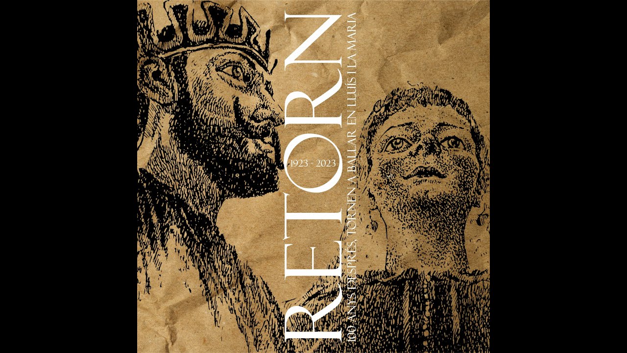 EL RETORN 100 ANYS LLUIS I LA MARIA GEGANTS DE VILASSAR DE DALT 15 ABRIL 2023