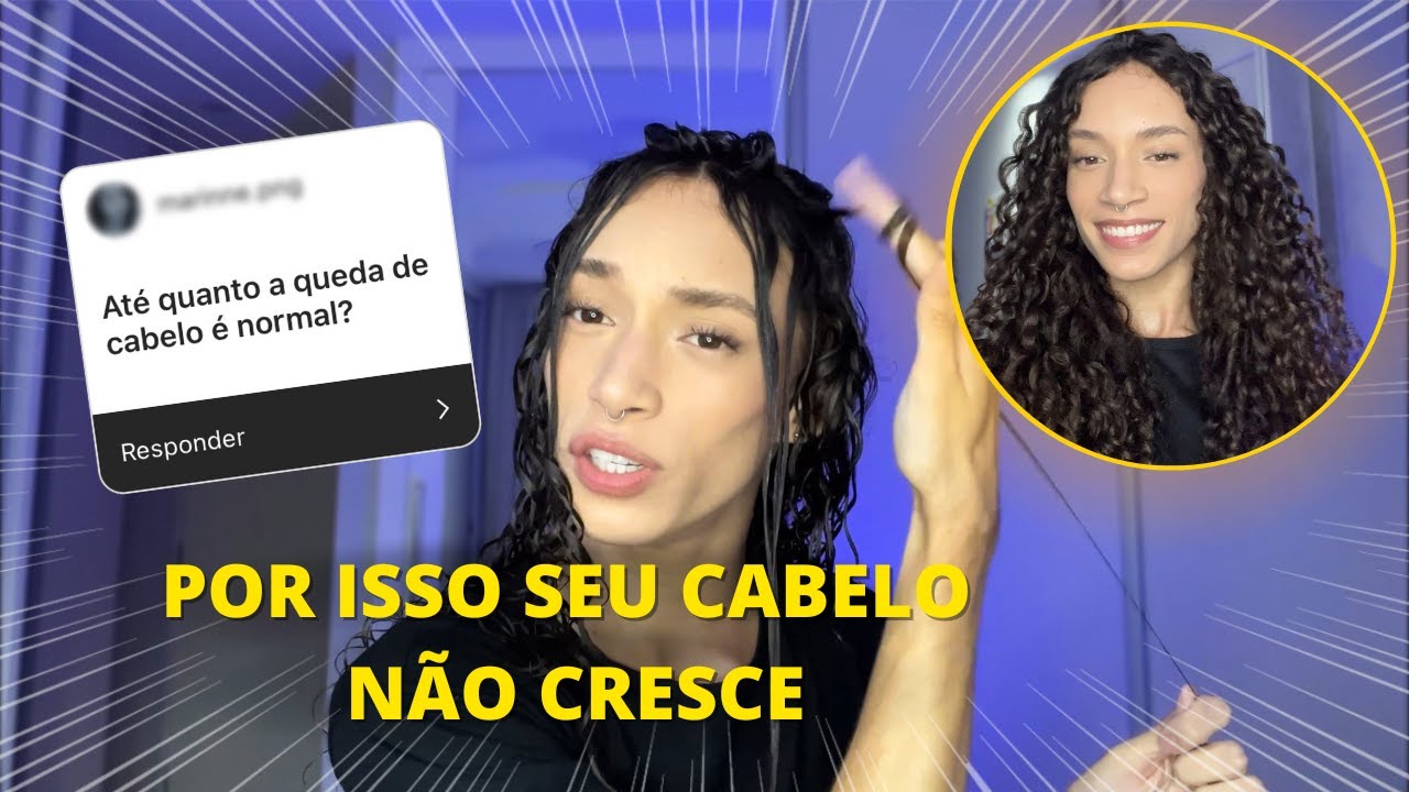 Por isso seu cabelo não cresce 😬 FINALIZA E RESPONDE