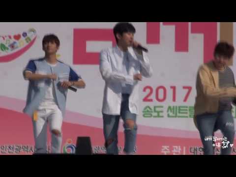 170429 b1a4 송도 나눔콘서트 이게무슨일이야