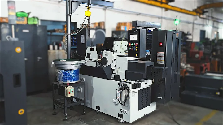 NC Centerless Grinding Machine with Throughfeed Automation | Bhagwansons