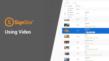 SignStix - Using Video