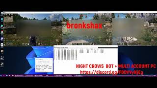 NIGHT CROWS  BOT + MULTI ACCOUNT PC