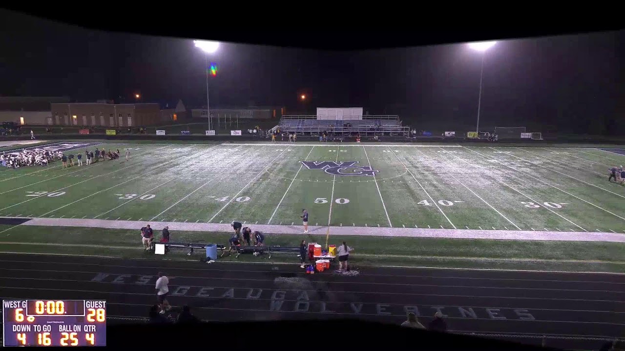 West Geauga High vs. Streetsboro Varsity Mens' Football YouTube