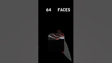 Cloth Simulation from 1 to 65536 faces #3danimation