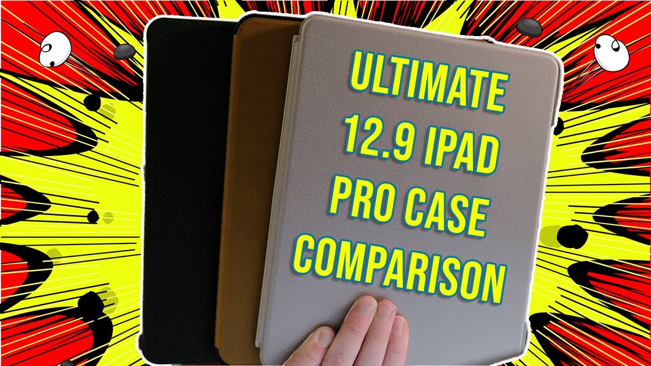 ULTIMATE 12.9" iPad Pro Case Comparison - Logitech Combo Touch, ZUGU, OtterBox Symmetry 360 Elite