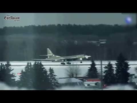 Russia's Tu 160M 'White Swan' Nuclear Bomber Takes To The Skies