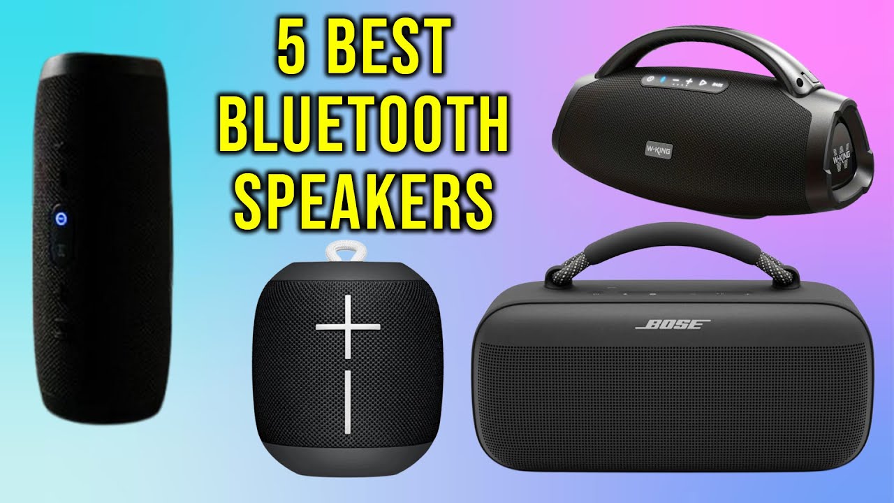 Top 5: Best Bluetooth Speakers for 2025 - YouTube