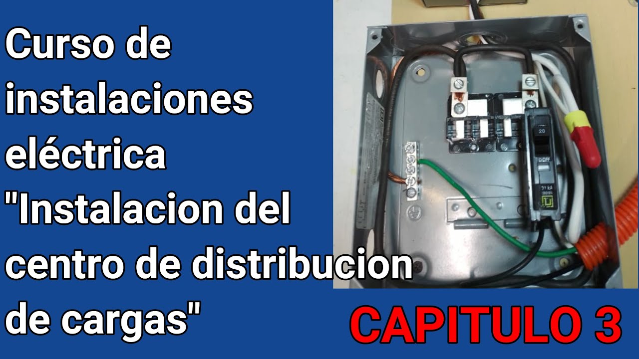 Instalacion electrica de una casa capitulo 3 "Instalacion del centro de