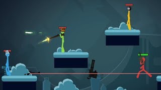 THE STICKMAN MINI GAMES TOURNAMENT Gameplay Walkthrough STICKFIGHT INFINITY Android Game